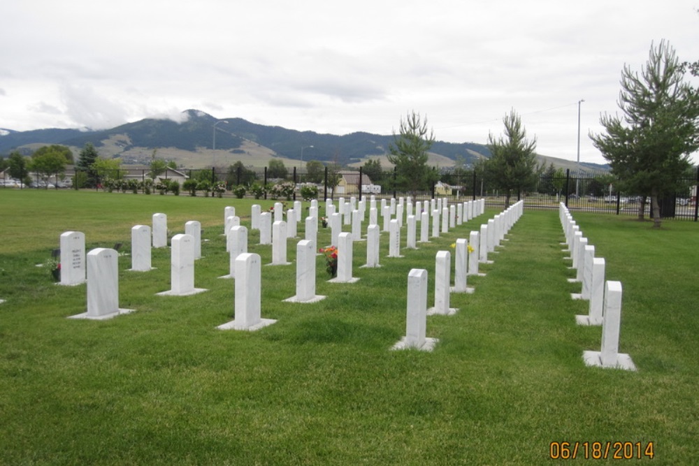 Amerikaanse Oorlogsgraven Western Montana State Veterans Cemetery #1