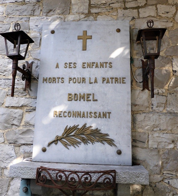 Gedenkteken voor Oorlogsslachtoffers Namur Bomel #2