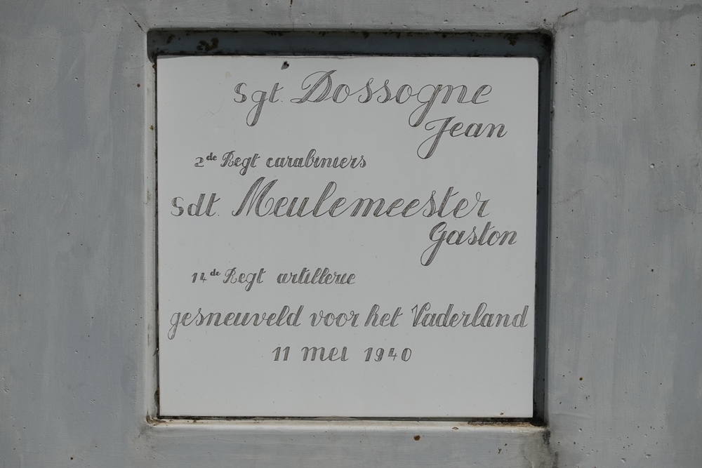 Memorial Killed Belgian Soldiers #2
