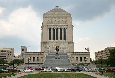 Herdenkingshal Indiana War Memorial Plaza #1