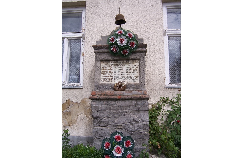 War Memorial WWI Nagyvisnyó