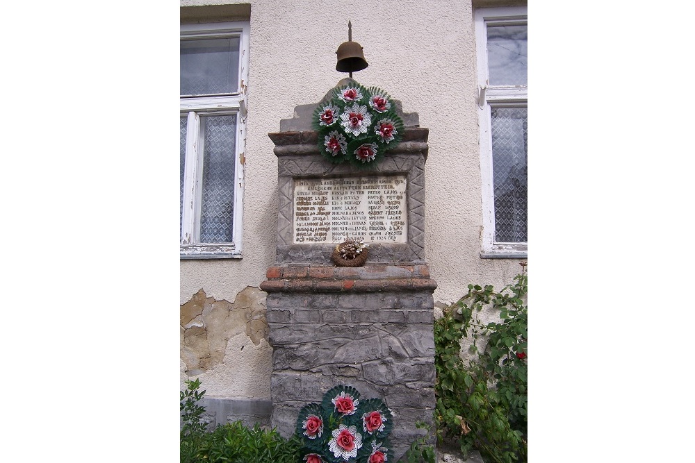 Oorlogsmonument WO1 Nagyvisny