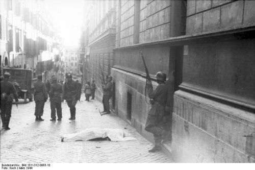 Location Bomb Attack March 23rd, 1944, Rome