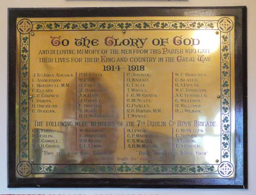 War Memorial North Strand Church & St. Barnabas's Church #2