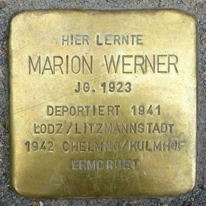 Stolperstein Bogenstrae 32