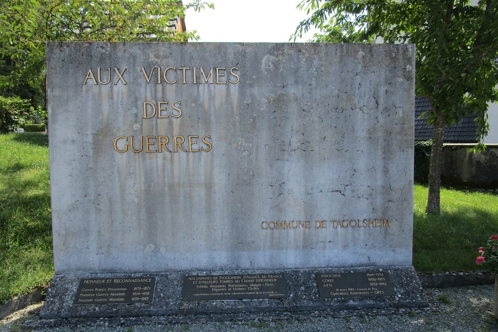 Oorlogsmonument Tagolsheim #2