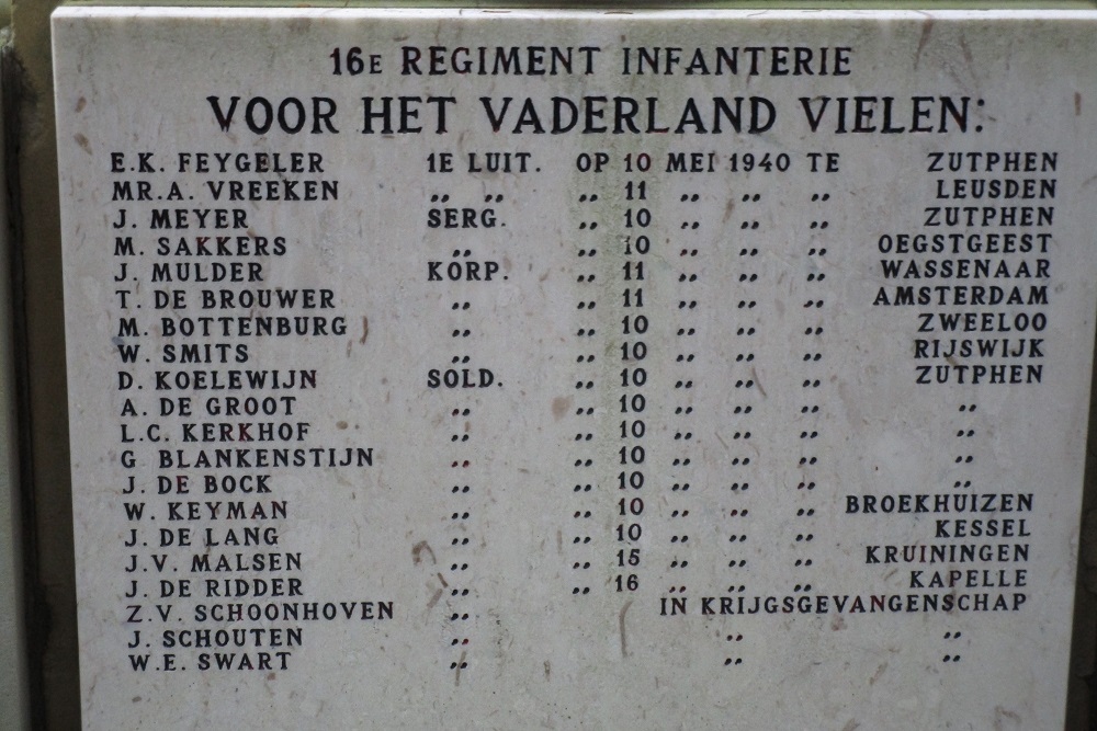 Nederlandse Oorlogsgraven Rusthof #4