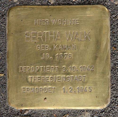 Stolpersteine Jagowstrae 8 #2