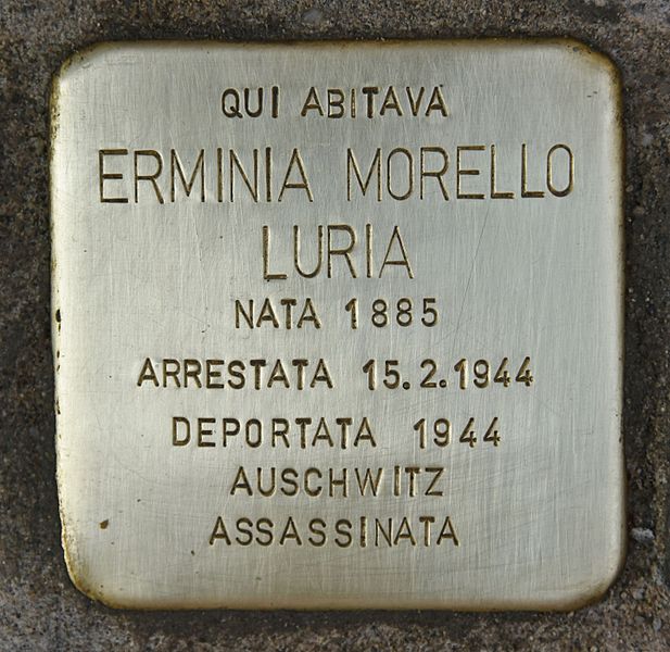 Stolpersteine Via Balbo 10