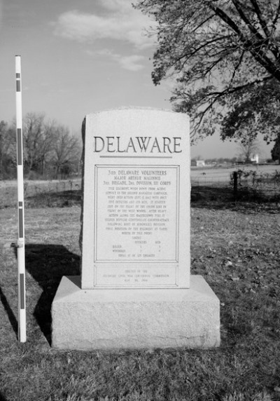 Monument 3rd Delaware Volunteers