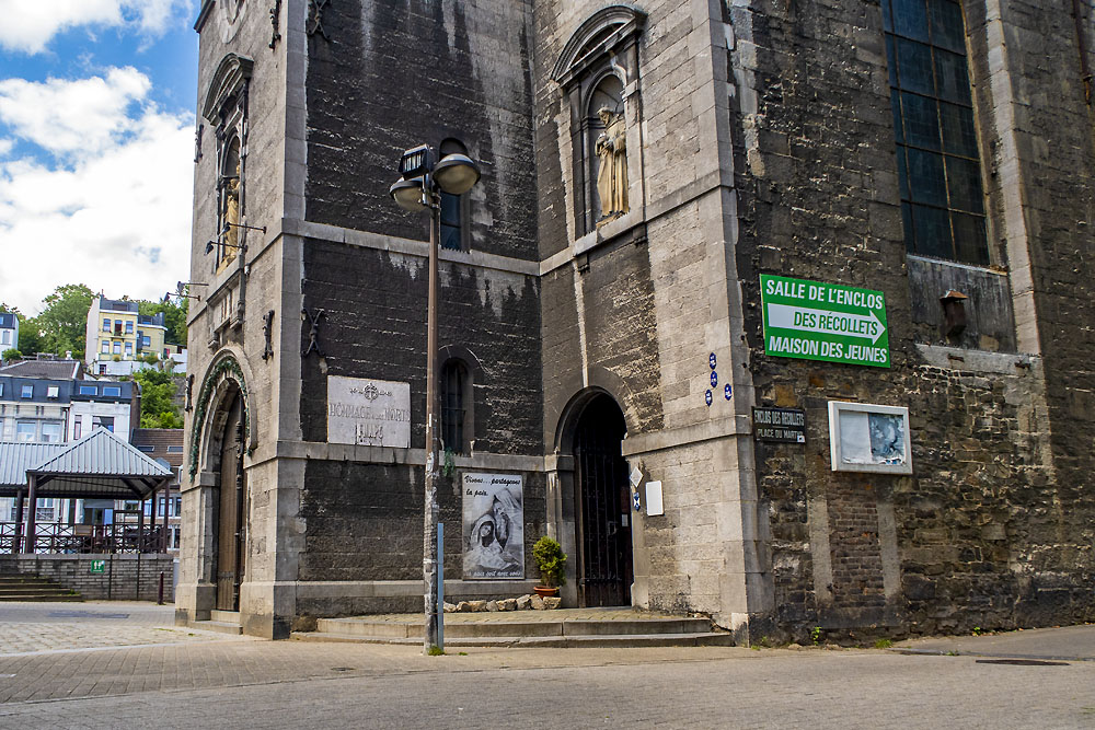 Gedenkteken Muur Recollectenkerk