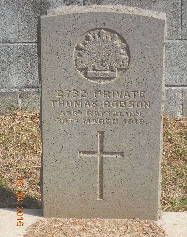 Commonwealth War Grave Smithfield Methodist Cemetery #1