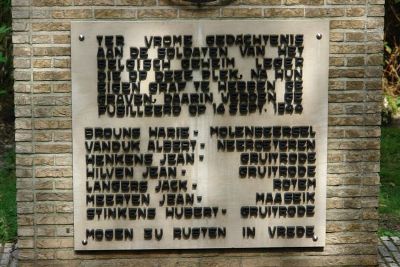 Memorial Executions Belgian Resistance Fighters #4