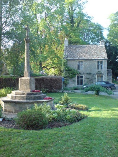 Oorlogsmonument Ampney Crucis