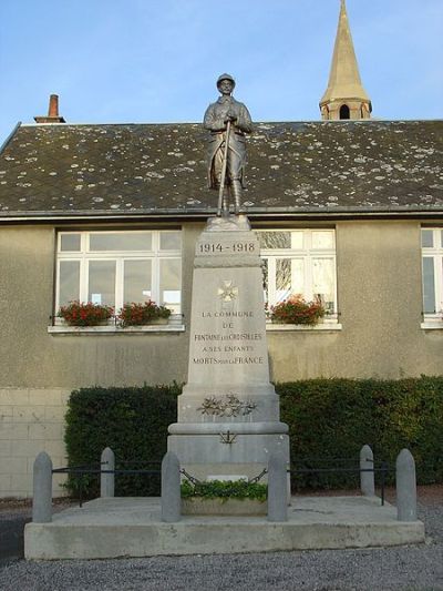 War Memorial Fontaine-les-Croisilles #1