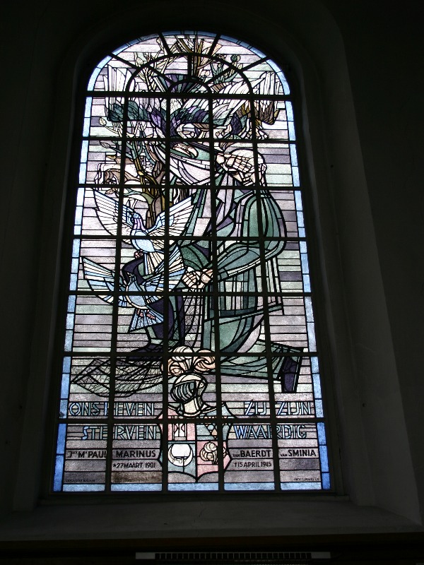 Memorial Window P.M. van Baerdt van Sminia #3