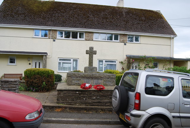 Oorlogsmonument Blackawton #1