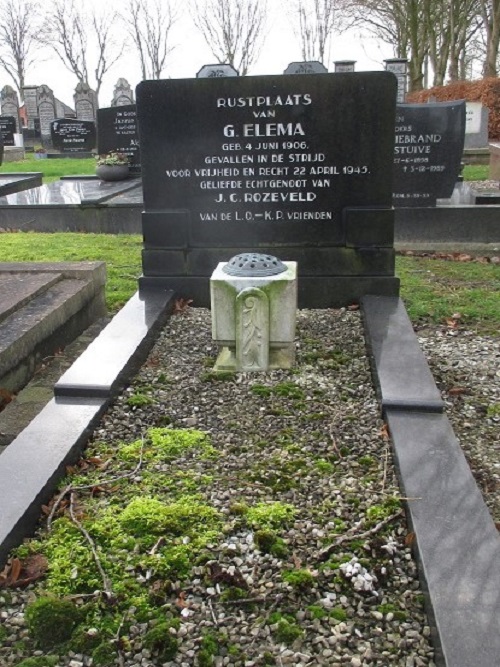 Dutch War Graves Special Cemetery Bierum #3