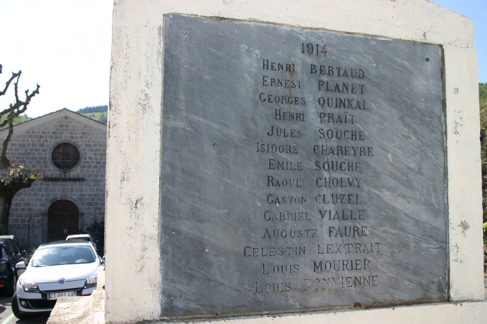 War Memorial 1914-1918 Saint-Pierreville #1