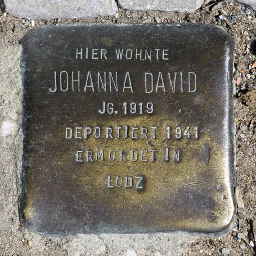 Stolperstein Joachimstraße 2