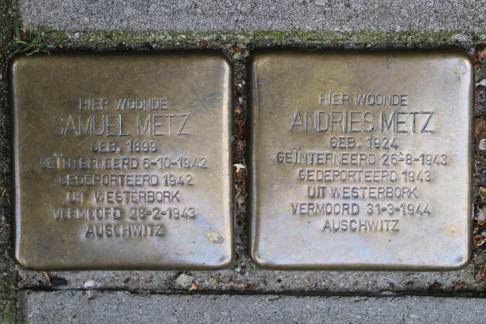 Stumbling Stones Diamantstraat 19 #1