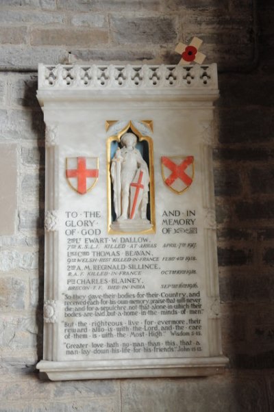 War Memorial Dorstone Church #1