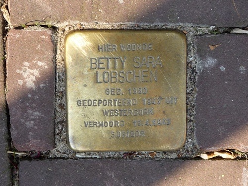 Stolperstein Oude Vismarkt 10 bis #3