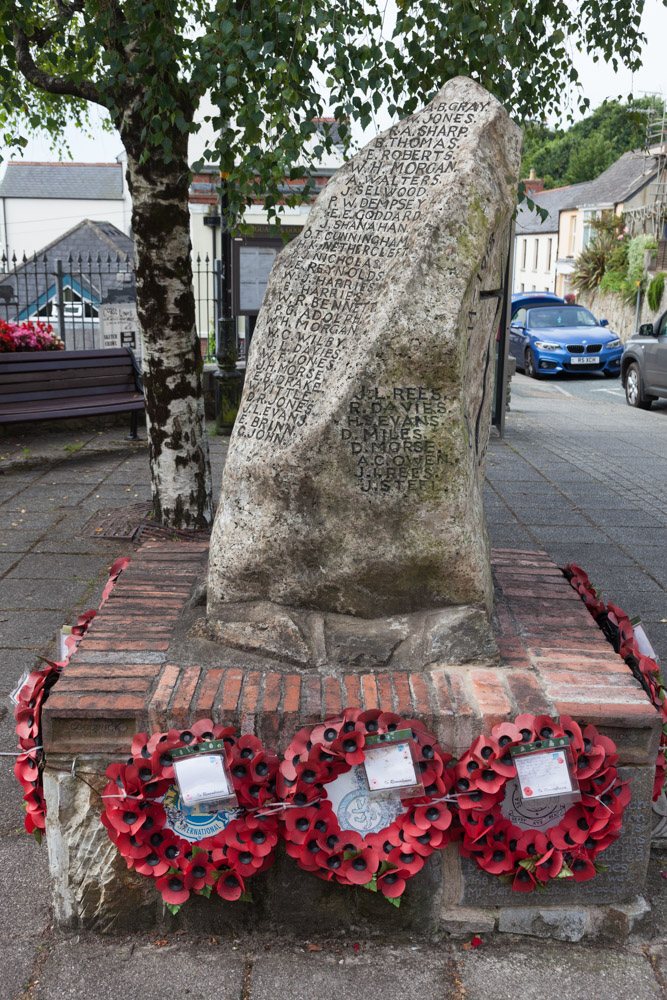 Oorlogsmonument Goodwick #3