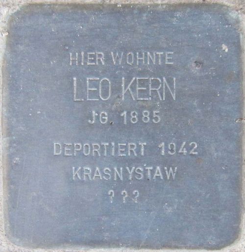Stolpersteine Godramsteiner Straße 5 #4