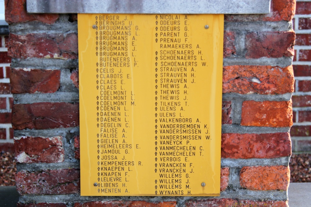 War Memorial Aalst (Sint-Truiden) #2