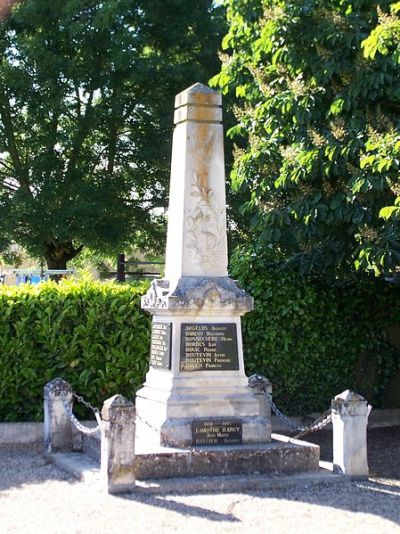 Oorlogsmonument Beauziac