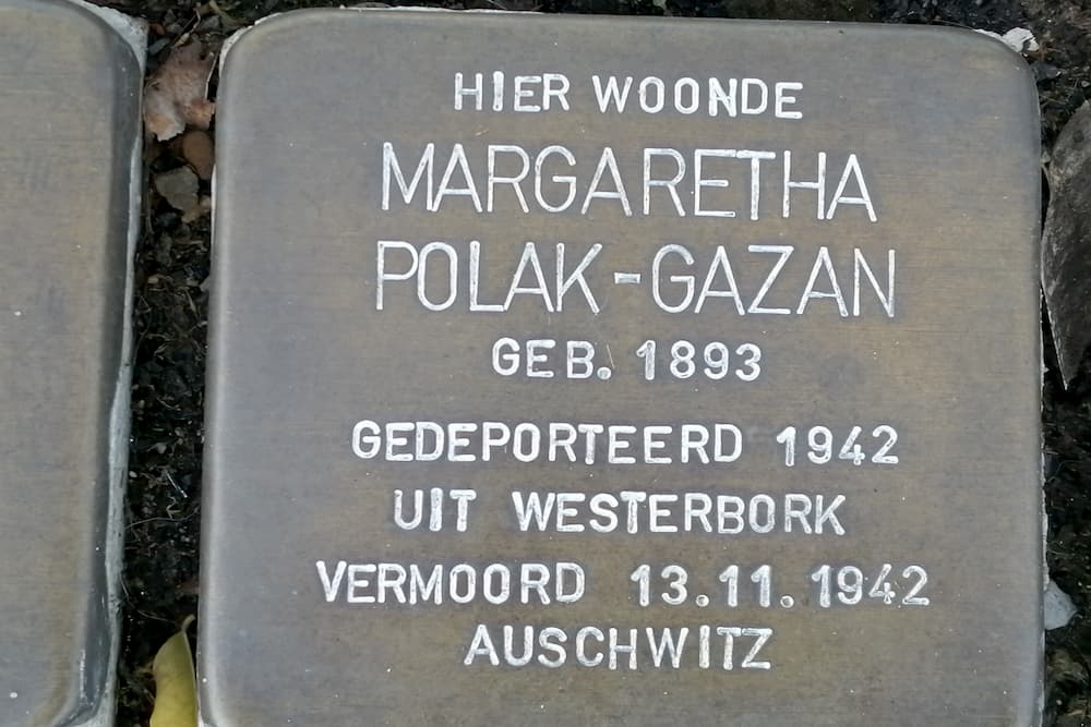 Stolpersteine Zandpad 170 #3