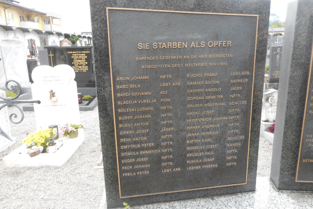Oostenrijkse Oorlogsgraven Wörgl #2