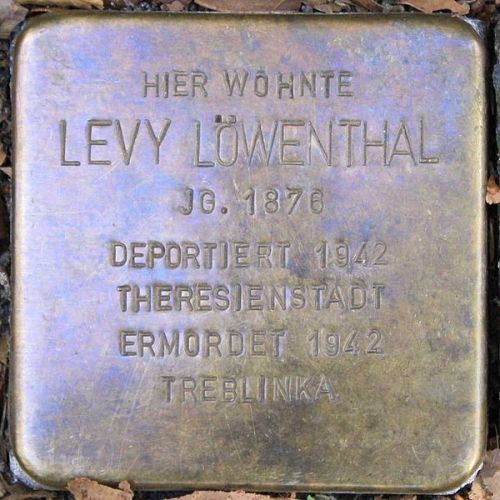 Stolpersteine Augustastraße 89 #2