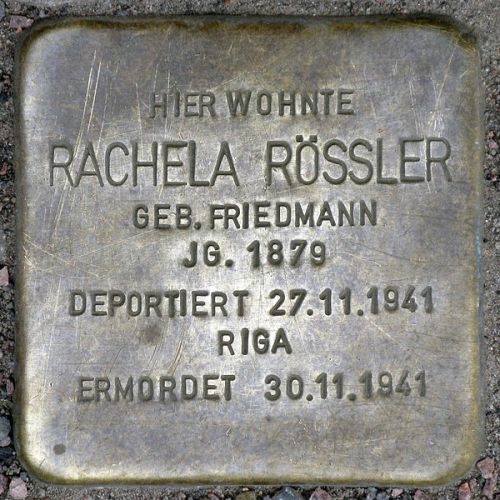 Stumbling Stone Görschstraße 41 #1