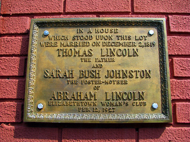 Memorial Marriage Father and Stepmother Lincoln #1