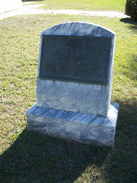 World War I Memorial Lynn Haven