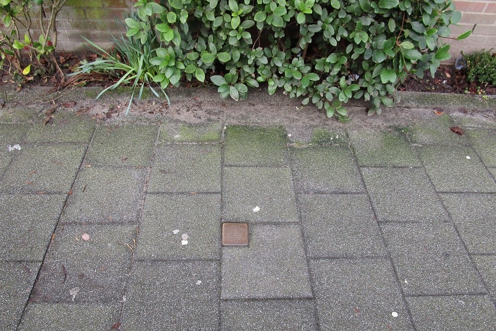 Stolperstein Clementstraat 75 #2