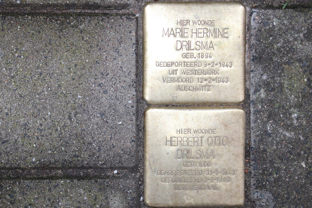 Stolpersteine Verspronckweg 72 #1