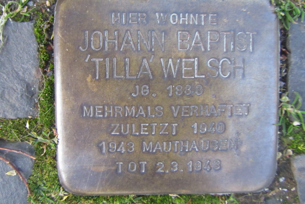 Stolperstein Schnurgasse 64 #1