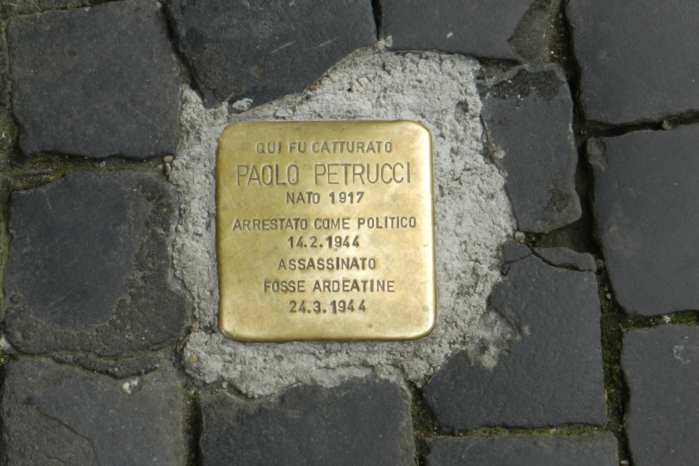 Stolpersteine Via Buonarroti 29 #1