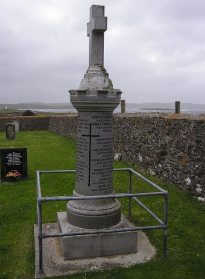 Oorlogsmonument Whalsay #2