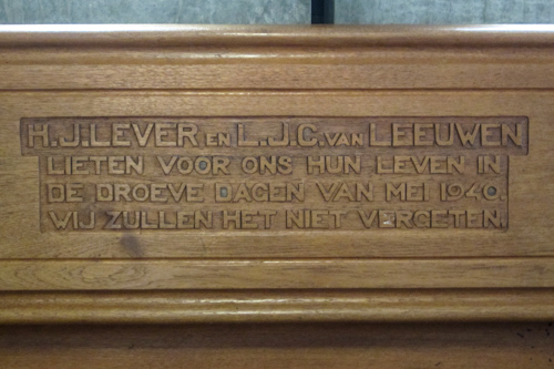 Herdenkingsbank Spoorwegmuseum #2