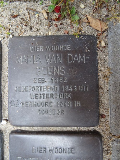 Stolpersteine Dapperstraat 1 #3