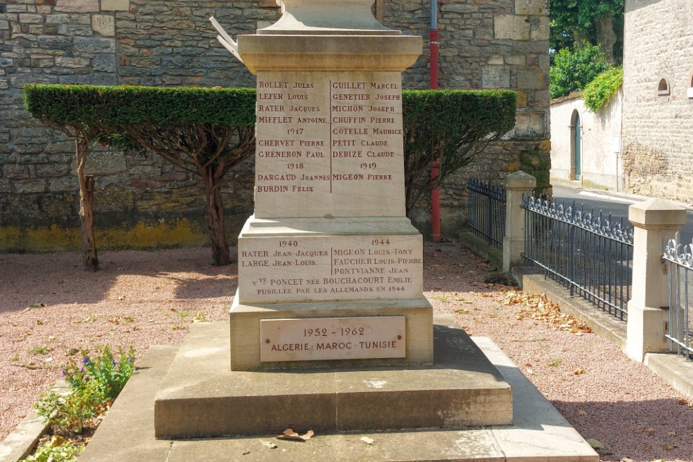 War Memorial Saint-Symphorien-d'Ancelles #3