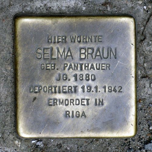 Stolpersteine Schrderstrae 2 #2