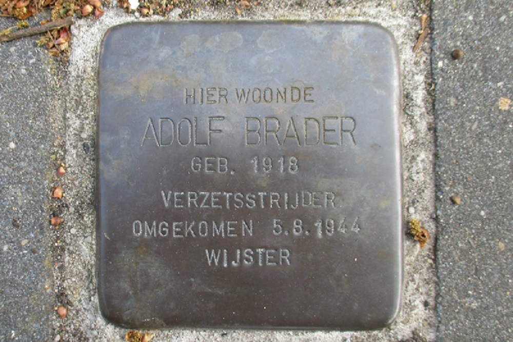 Stolperstein Oldenhofstraat 32 #1