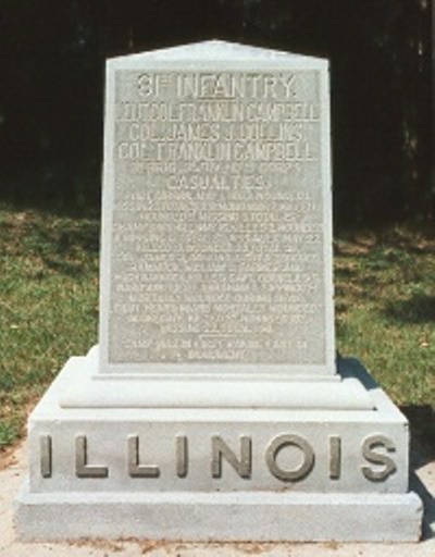81st Illinois Infantry (Union) Monument #1