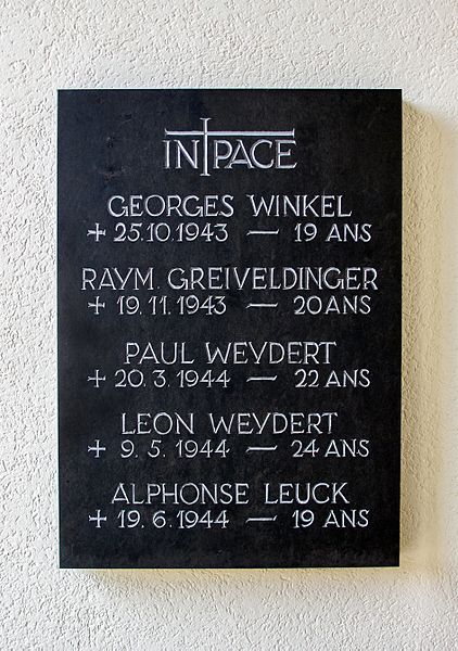 Oorlogsmonument Ehnen #2