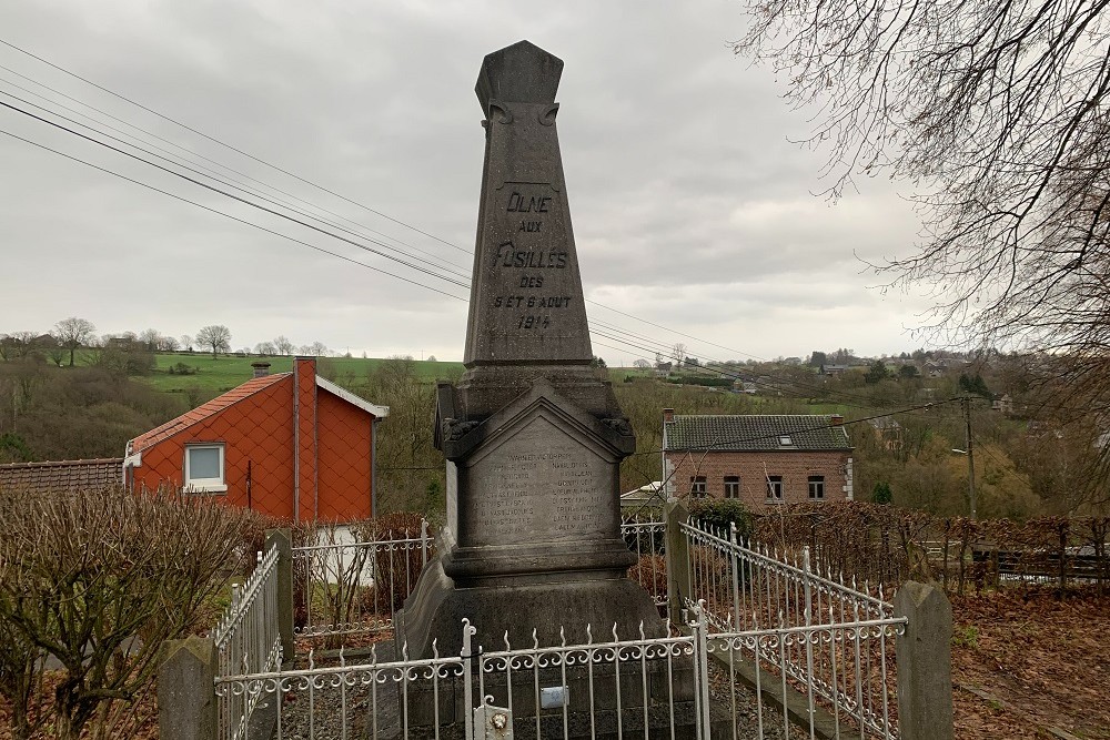 Oorlogsmonument Olne